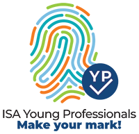 make-your-mark-2.png Thumbprint with text "ISA Young Professionals. Make Your Mark!"